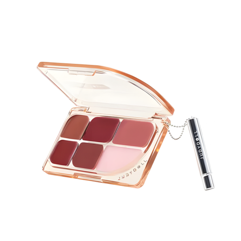Judydoll 6-Color Multi-Use Lip Palette #02 Icy Berry 8G
