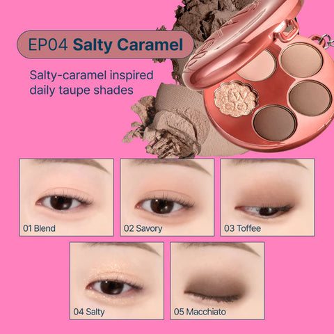 POCKET EYE PALETTE EP04 SALTY CARAMEL