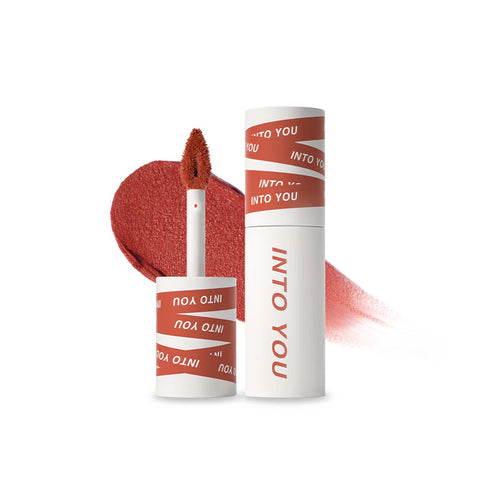 INTO YOU Shero Super Matte Lip & Cheek Mud #EM20 Tile Red 2G