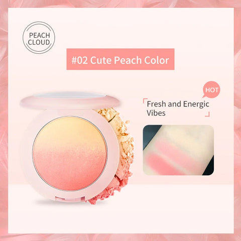 Judydoll Gradient Blush #02 Peach Clouds 4.3G