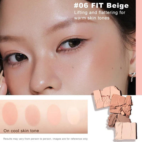 Judydoll 4 Color Blush & Highlight Palette #04 Sunbath