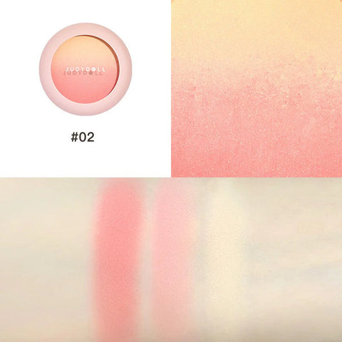 Judydoll Gradient Blush #02 Peach Clouds 4.3G