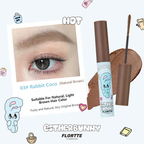 Flortte Esther Bunny Eyebrow Tint #03 Rabbit Coco 4.5G