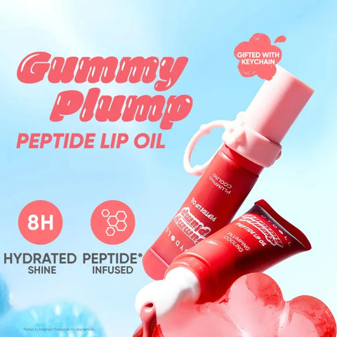 JUDYDOLL GUMMY PLUMP PEPTIDE LIP OIL 07 BUBBLY