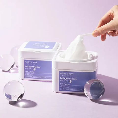Mary&May Collagen Peptide Vital Mask (30Pcs)