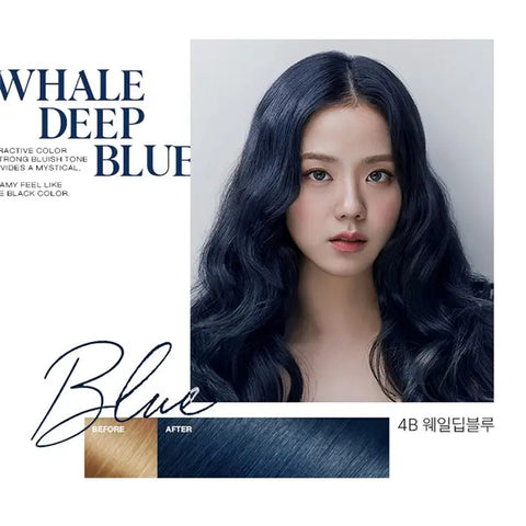 Mise En Scene Hello Bubble 4B Whale Deep Blue 30g