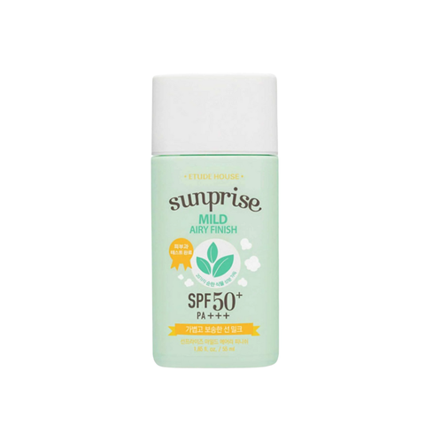 Etude Sunprise Mild Airy Finish Sunscreen SPF50+ PA+++ - 55ml