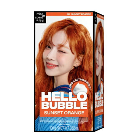 Mise en Scene Hello Bubble Foam Hair Dye 8O Sunset Orange 100ml