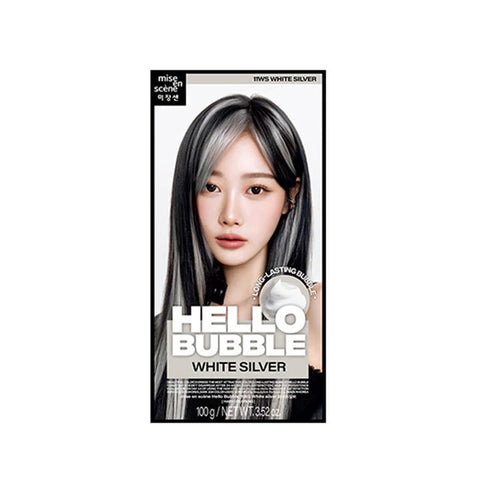 Mise En Scene Hello Bubble 11WS White Silver 100g