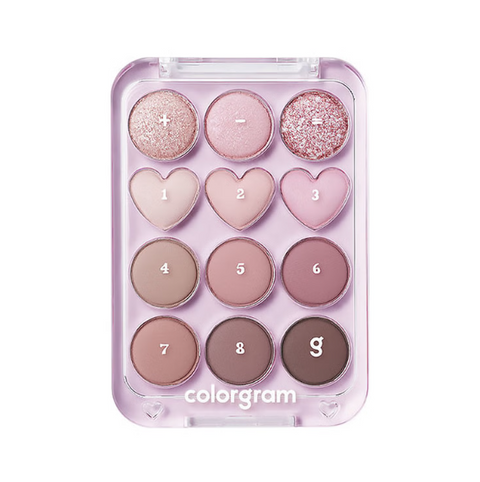 Colorgram [EU] Pin Point Eyeshadow Palette 02 Pink+Mae 9.9G