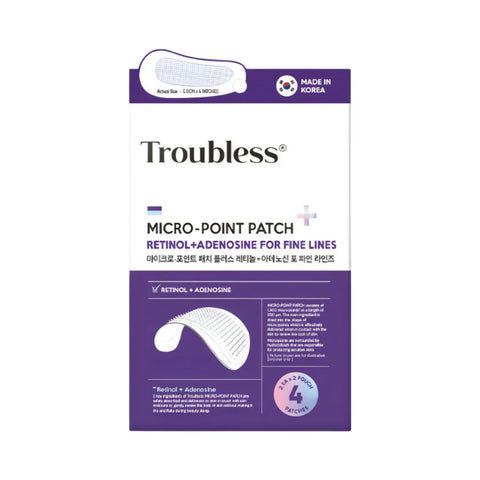 Troubless Micro Point Patch Plus Retinol and Adenosine (2x2Pc)