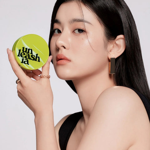 Unleashia Satin Wear Healthy-Green Cushion 27W Peach Tan 15g