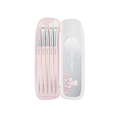 Fillimilli x Hello Kitty Eye Brush Pro Collection - Angel Hello Kitty (5 Brushes)