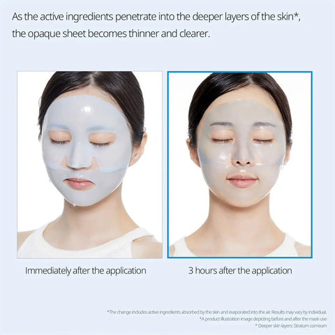 VT Cosmetics Hydrop Reedle Shot 100 Aqua Hydrogel Mask (1Pc)