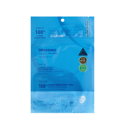 VT Cosmetics Hydrop Reedle Shot 100 Aqua Hydrogel Mask (1Pc)
