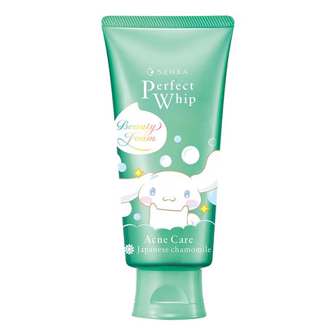 Shiseido SENKA Perfect Whip Acne Care Cinnamoroll Design Limited Edition Cleanser 100g