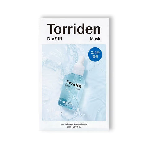 Torriden Dive In Low Molecular Hyaluronic Acid Mask (1 Sheet)