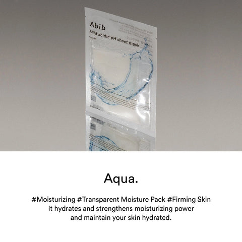 Abib Mild Acidic Ph Sheet Mask Aqua Fit (1Pc)