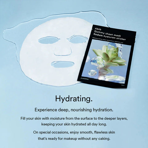 Abib Gummy Sheet Mask Sedum Hyaluron Sticker (1Pc)