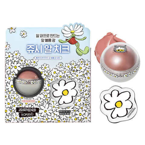 rom&nd Zo&Friends Juicy Roll Cheek Puff Edition #09 Mellow Daisy