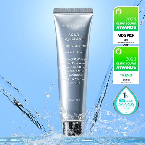 S.Nature Aqua Squalane Moisturizing Cream 60ml