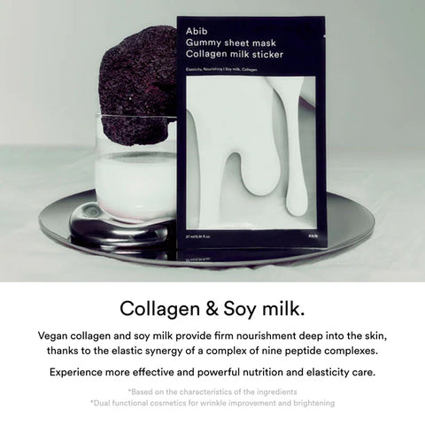 Abib Gummy Sheet Mask Collagen Milk (1Pc)