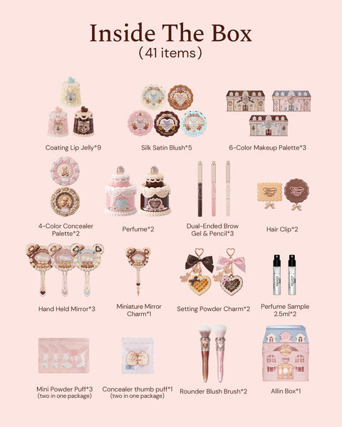 Flower Knows The Sweetie Bear 'Dream House' Storage / Makeup Box (sold with The Sweetie Bear All-In Gift Set) — merch, standalone SKU unconfirmed