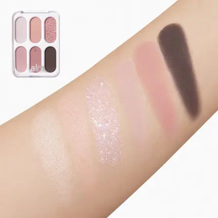LAKA Forever6 Eye Palette #03 Prim Rose 6.2G