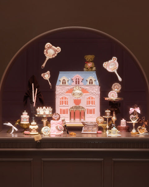 Flower Knows The Sweetie Bear 'Dream House' Storage / Makeup Box (sold with The Sweetie Bear All-In Gift Set) — merch, standalone SKU unconfirmed