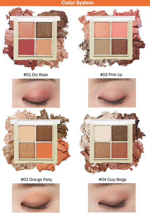 Etude House Blend 4 Eyes #4 Cozy Beige