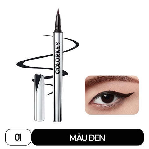 Colorkey Floating Color Liquid Eyeliner N01 Black 0.5ML
