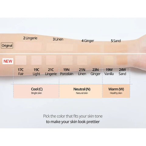 Clio Kill Cover Skin Fixer Cushion #19N Porcelain (15G+15G Refill)