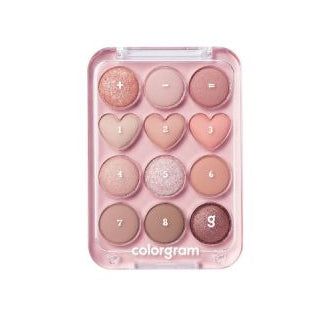 Colorgram [EU] Pin Point Eyeshadow Palette 01 Peach+Coral 9.9G
