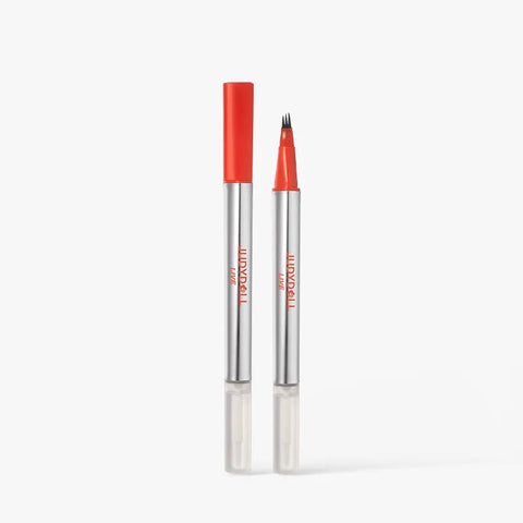 Judydoll Dual-ended Triple-Prong Liquid Brow Pen - #01 Grey