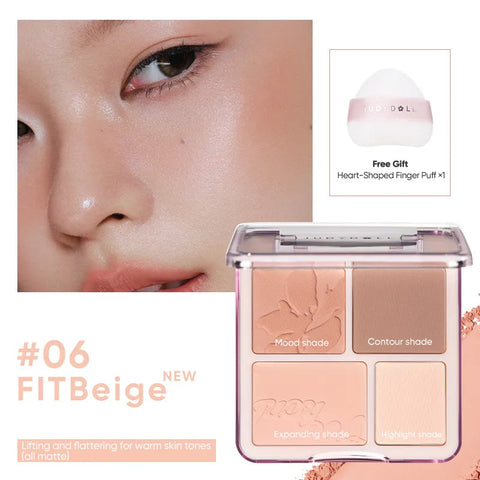 Judydoll Blush&Highlight Palette