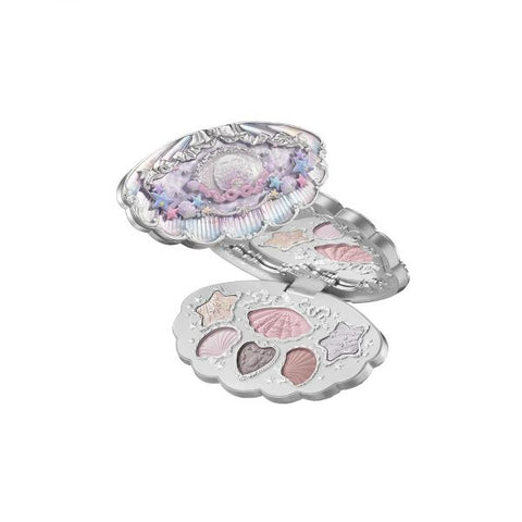 Flower Knows Shell's Jewel 6-Colour Eyeshadow Palette 1 Moonlight Pearl 6.5G