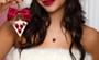 Flower Knows Strawberry Cupid Solid Perfume (keychain charm) - Cream Gardenia