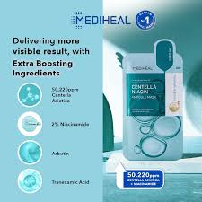 Mediheal Centella Niacin Mask Box (10Pc)