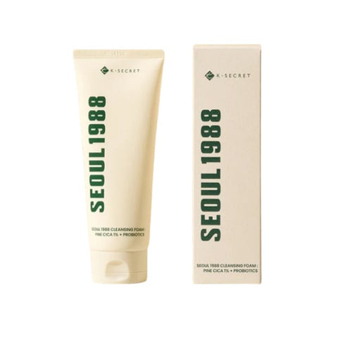 KSECRET SEOUL 1988 Cleansing Foam : Pine Cica 1% + Probiotics 150ml