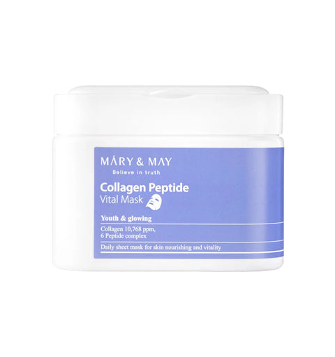 Mary&May Collagen Peptide Vital Mask (30Pcs)