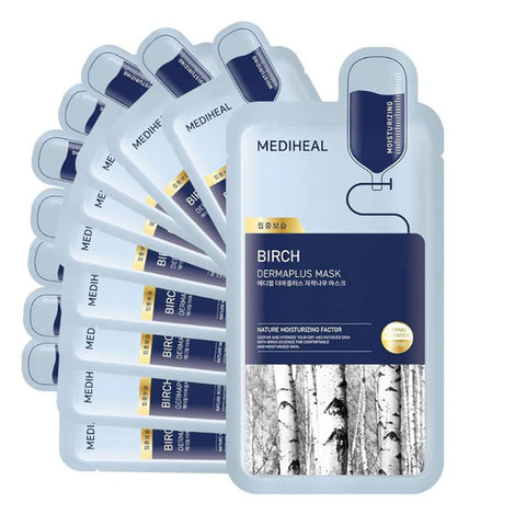 Mediheal Birch Dermaplus Mask Box (10Pc)