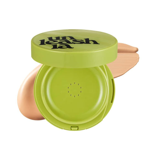 Unleashia Satin Wear Healthy-Green Cushion 27W Peach Tan 15g