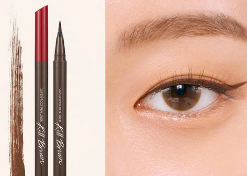 Clio Superproof Pen Liner Kill #03 Cacao Brown 0.55ML