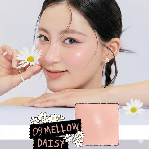 rom&nd Zo&Friends Juicy Roll Cheek Puff Edition #09 Mellow Daisy