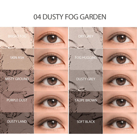 rom&nd Better Than Palette #04 Dusty Fog Garden