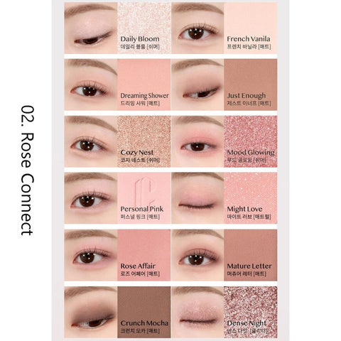 Clio Pro Eye Palette Air #02 Rose Connect