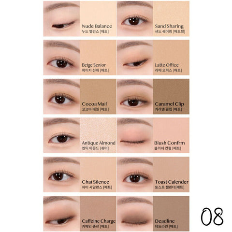 Clio Pro Eye Palette Air #08 Latte Senior