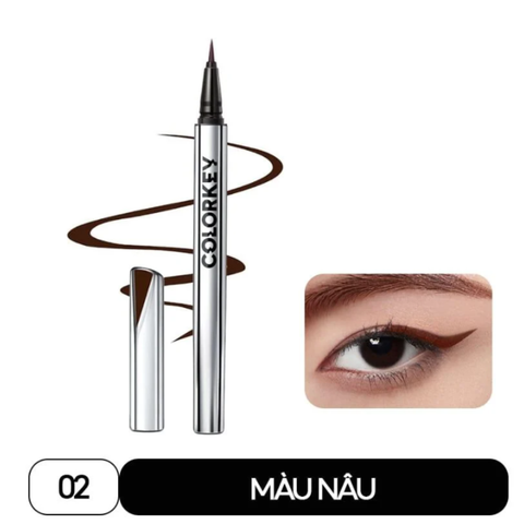 Colorkey Floating Color Liquid Eyeliner N02 Brown 0.5ML