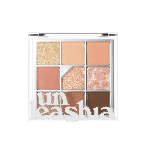 Unleashia Glitterpedia Eye Palette No.3 All of Coral Pink