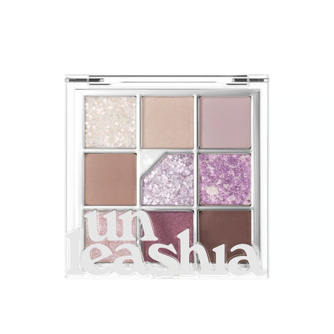 Unleashia Glitterpedia Eye Palette No.4 All of Lavender Fog